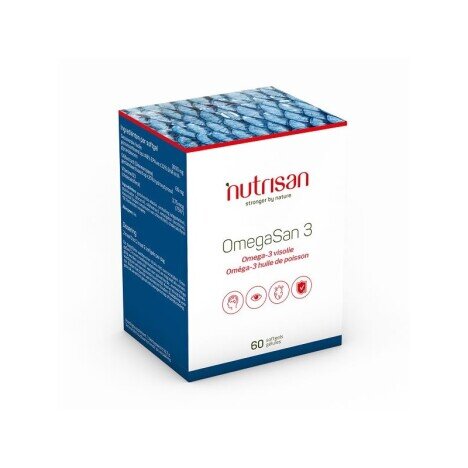 Nutrisan OmegaSan 3 (Ulei peste 1000mg) 60 gelule